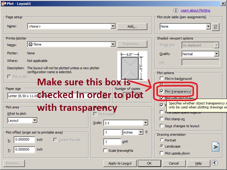 Adding Transparency Per Viewport | AutoCAD Tips