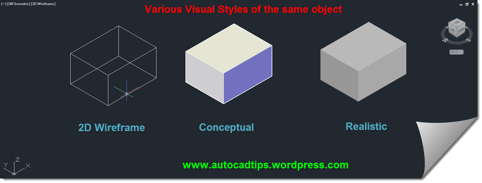 AutoCAD 2D to 3D Objects