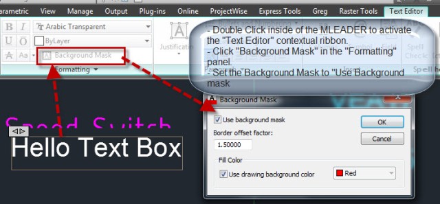 Adding Background Mask To Hide